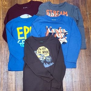 Boy long sleeve tees